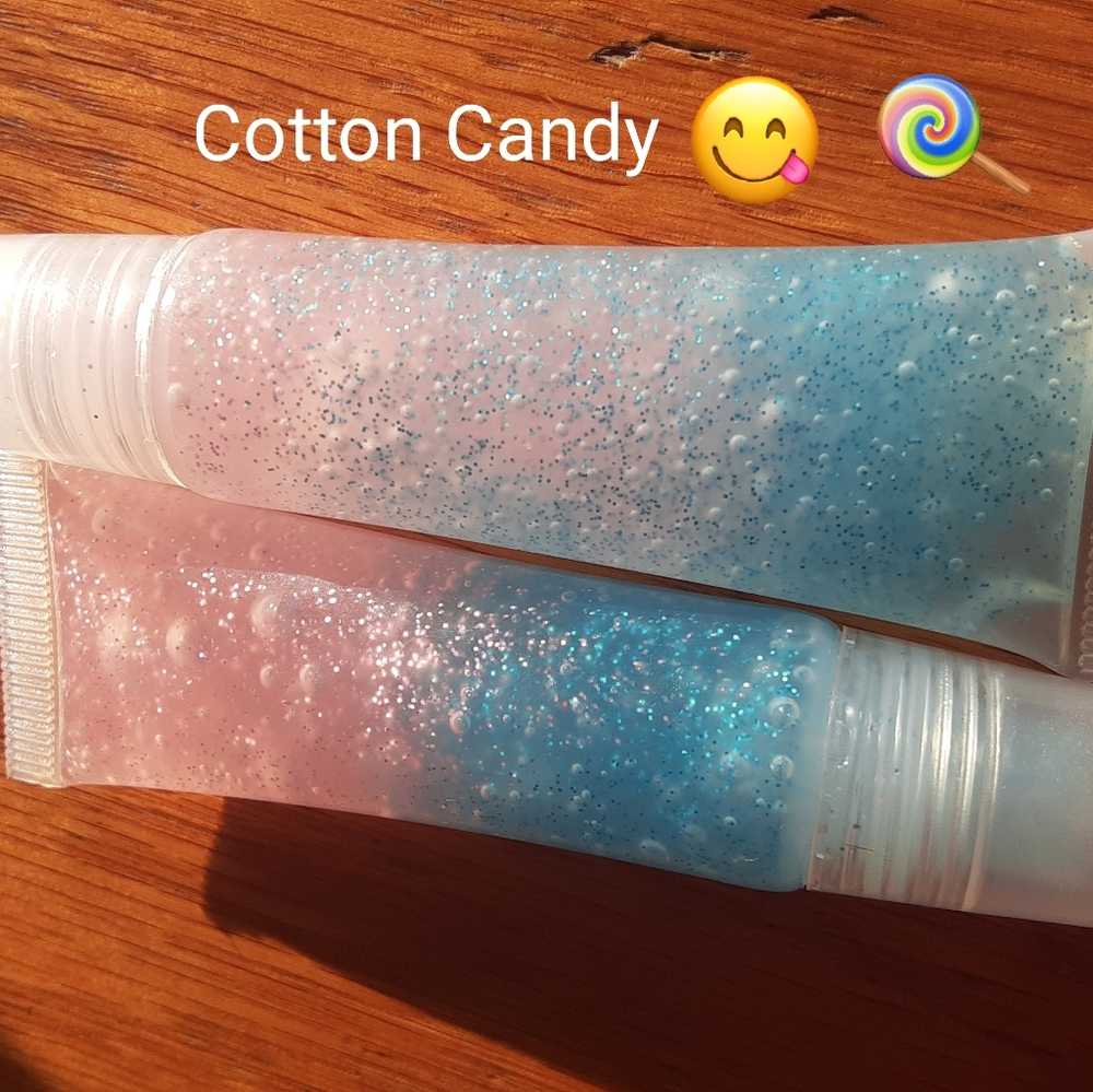 Cotton candy lipgloss